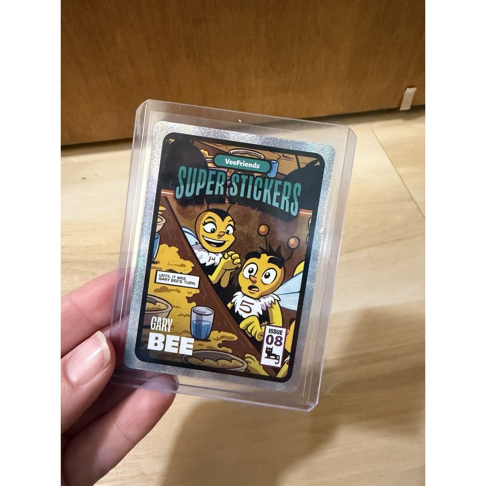 Gary Bee Comic Insert Issue 08 VeeFriends Super Stickers Spectacular Series 2026